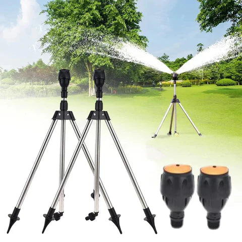 360° Draaibare Soaker Sprinkler voor Automatische Besproeiing - AquaFlow