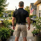 3-pack sneldrogende heren polo T-shirts met UPF 50+ bescherming