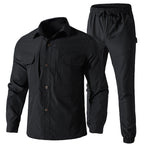 Lichtgewicht, sneldrogende tactische herenset – Shirt en broek met stretch