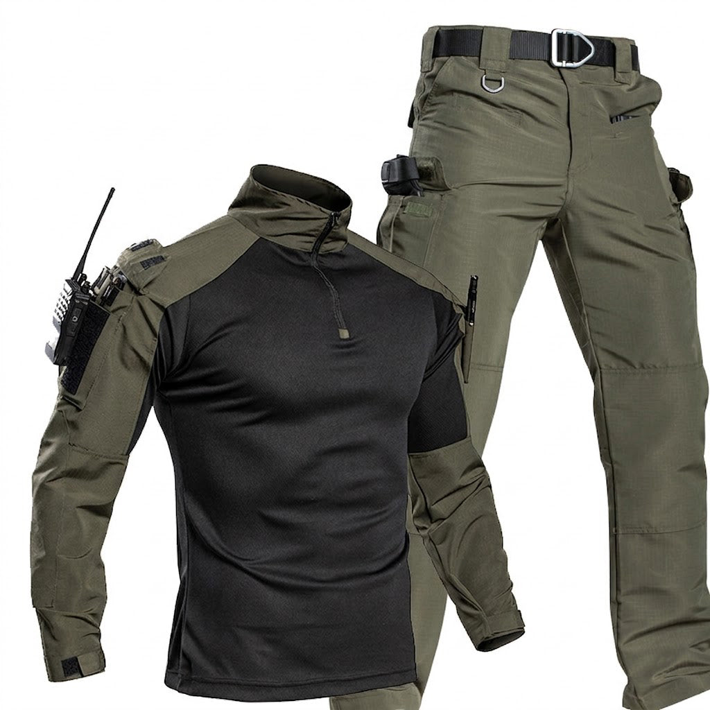 Waterdichte tactische herenset – Shirt en broek