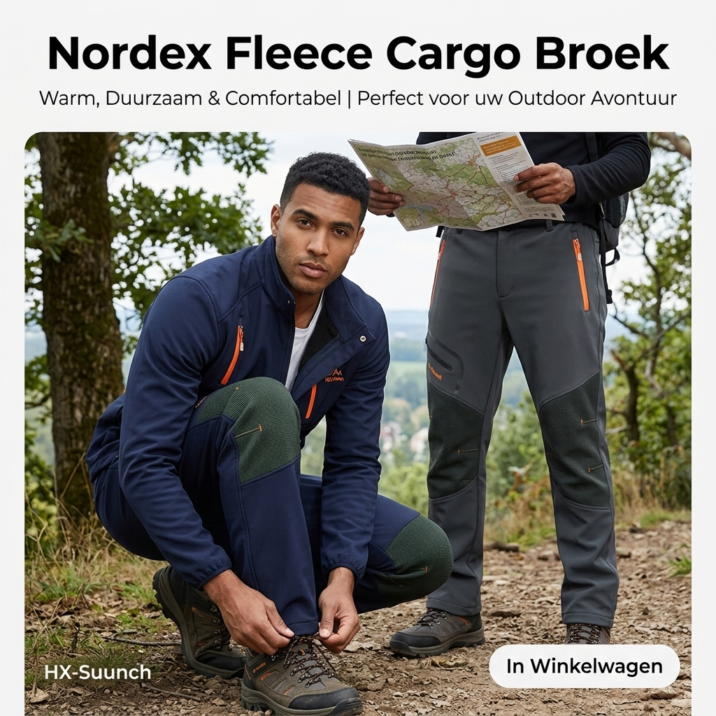 Nordex Fleece Cargo Broek - 1+1 Gratis