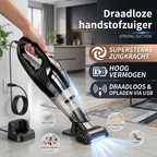 TurboVac Pro | Draadloze Auto Stofzuiger