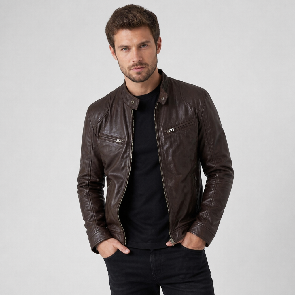 Ravenzo – Vintage Leren Herenjas