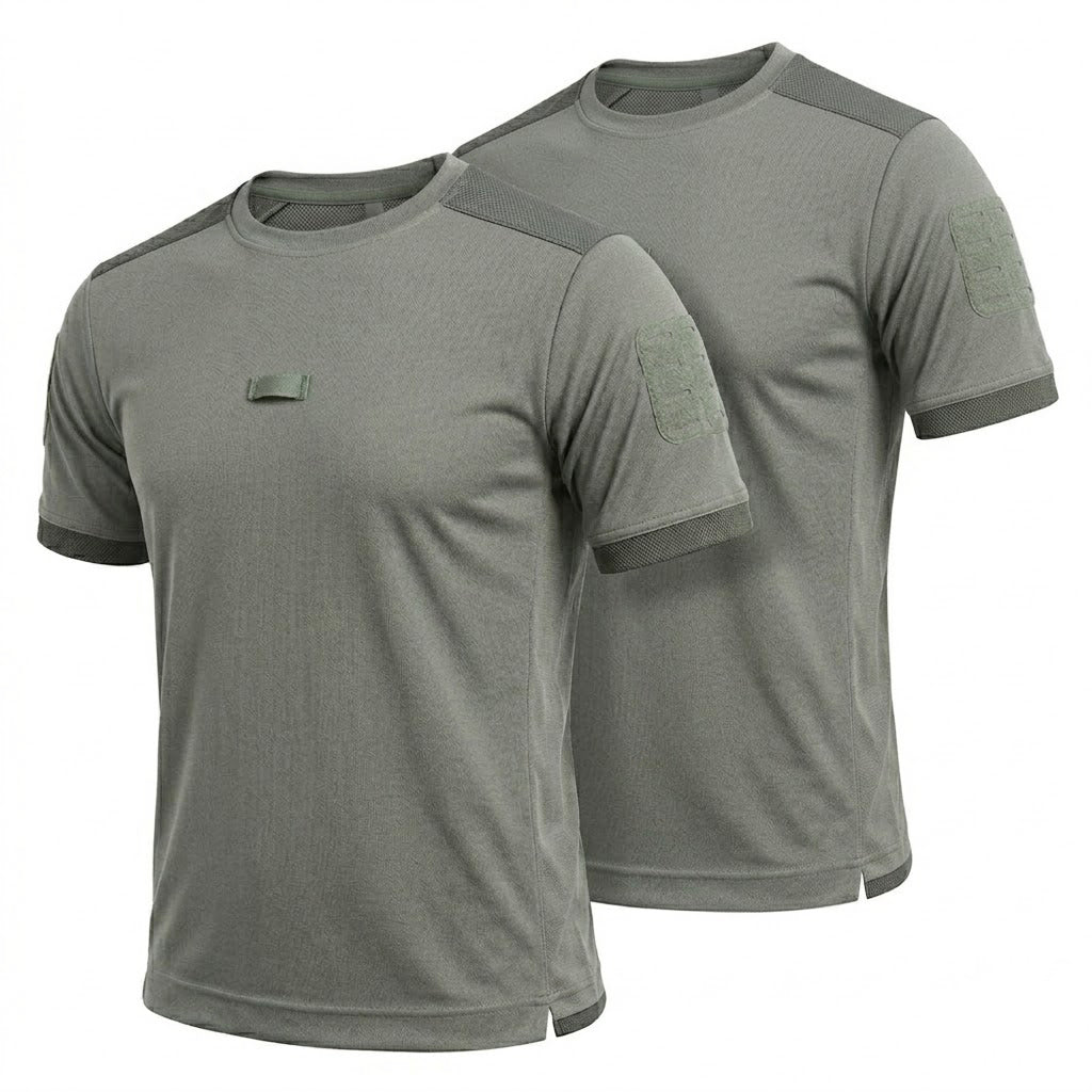 Tactisch sneldrogend T-shirt top voor heren