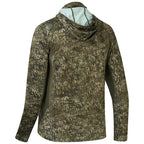 TWS UPF 50+Men's Hunting Shirts with Mask Long Sleeve Camo Fishing Hoodie