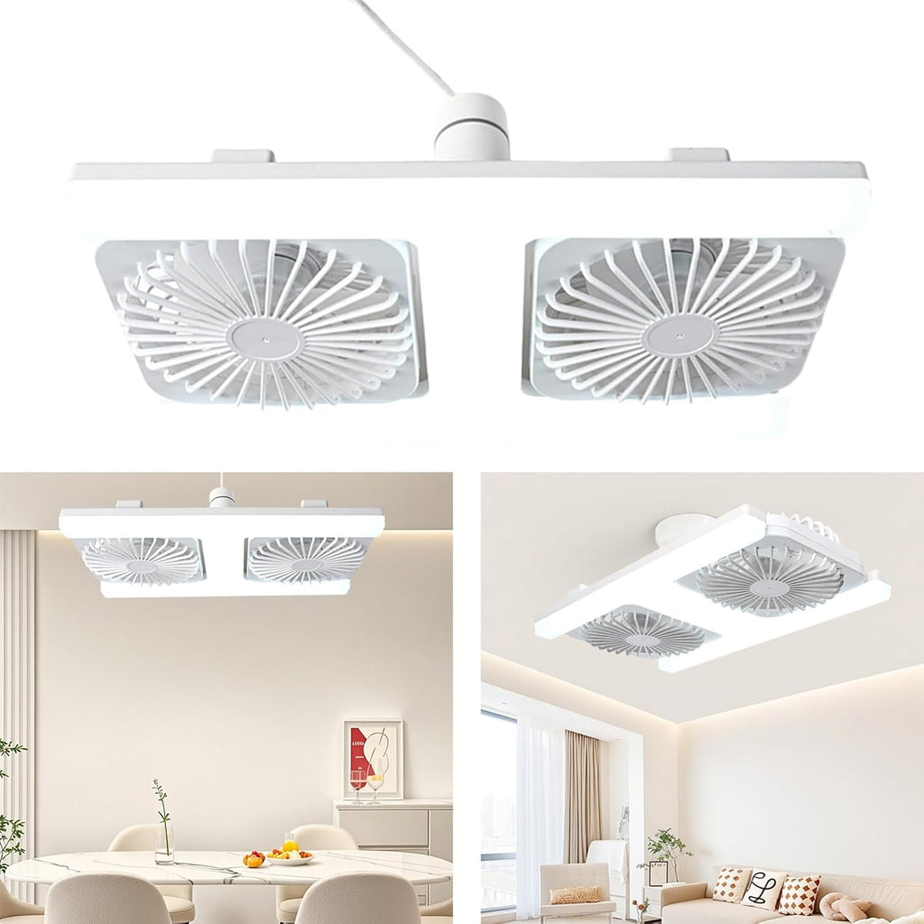 AirLight Pro - 2-in-1 LED Plafondventilator: Koeling & Licht