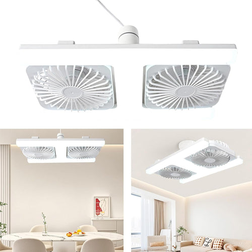 AirLight Pro - 2-in-1 LED Plafondventilator: Koeling & Licht