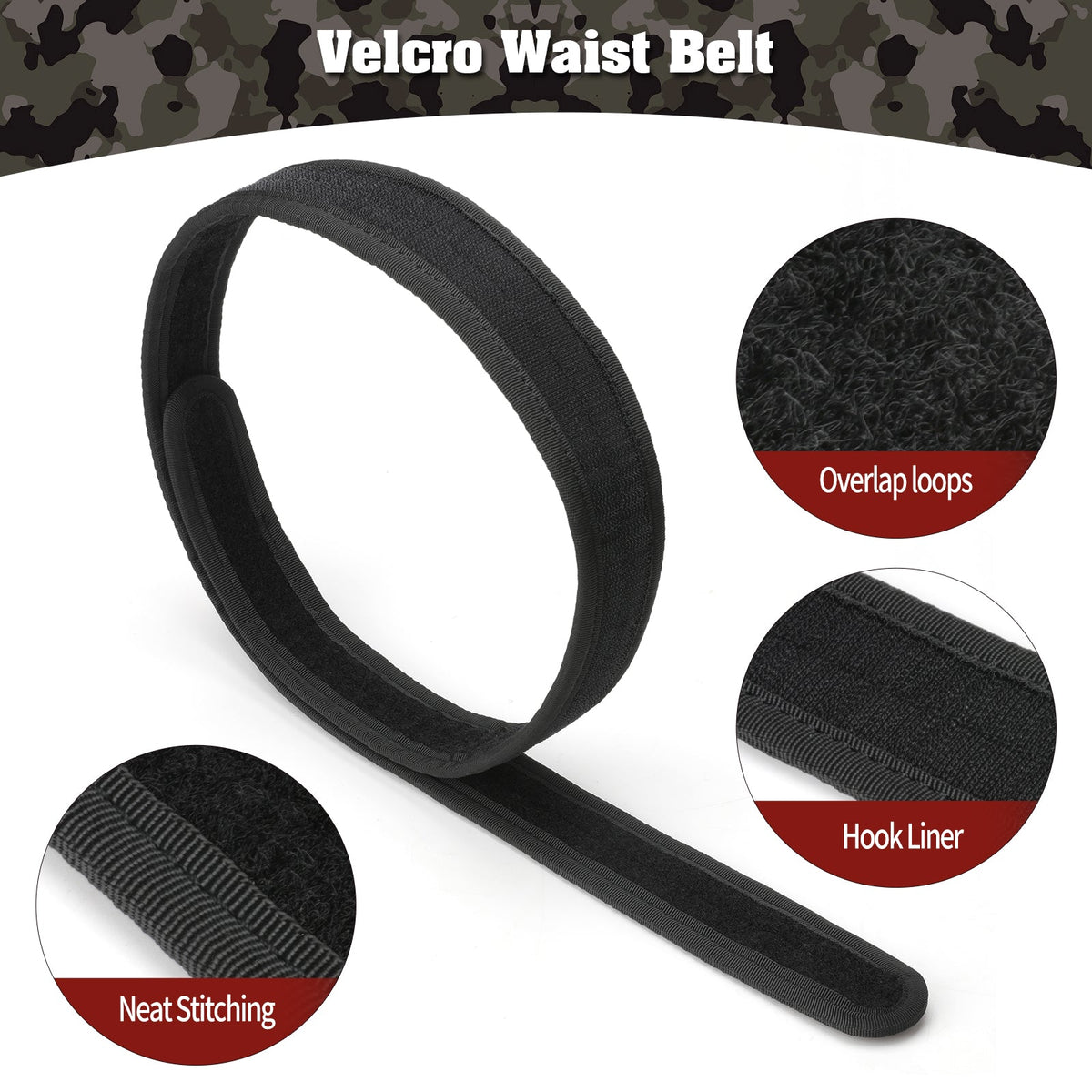 5-in-1 Tactical Duty Riem met Snelontgrendeling