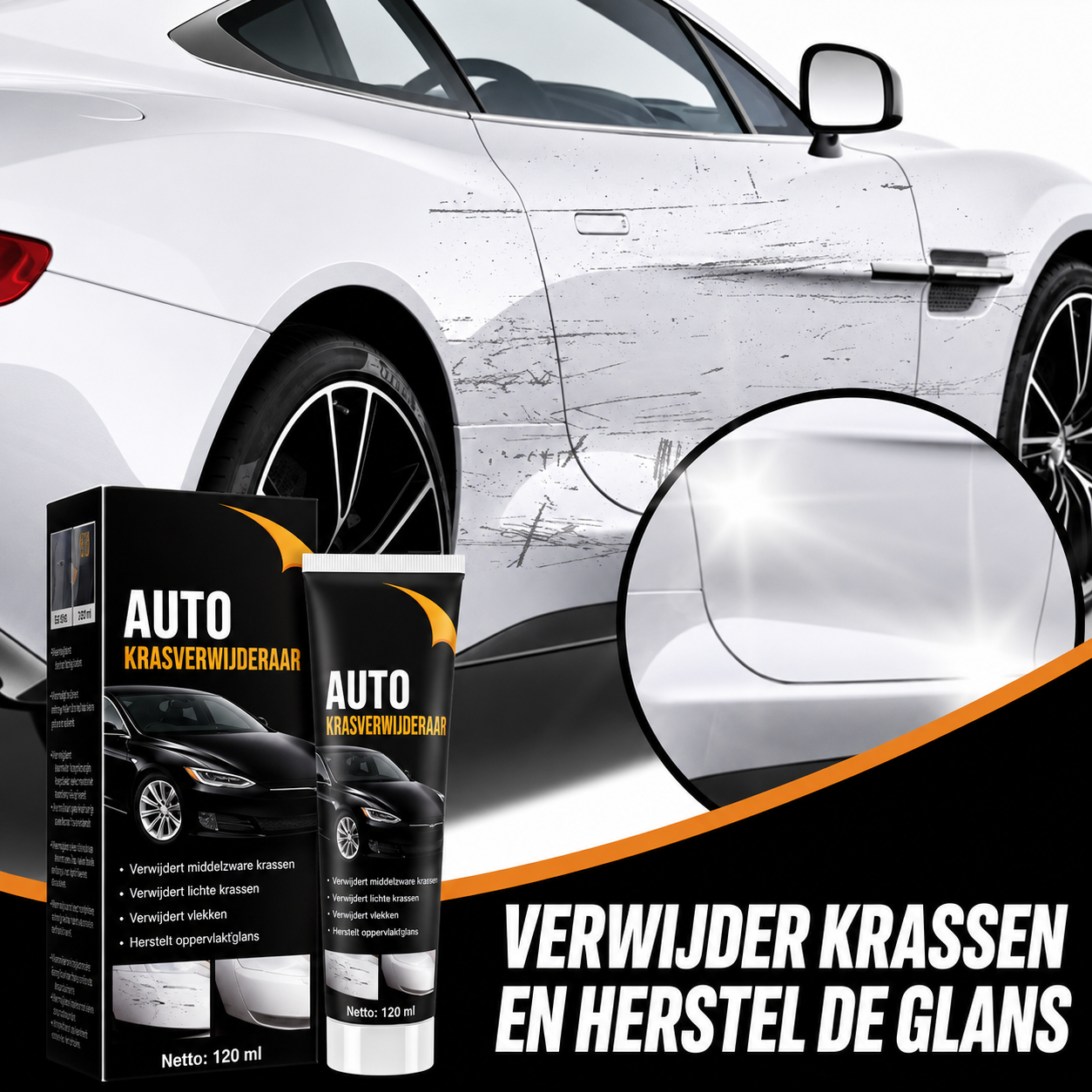 UltraErase - Professioneel herstel in de palm van je hand.