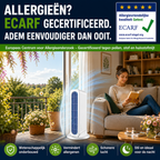 RapidCool Duo - Torenventilator die zowel staand als liggend kan worden gebruikt