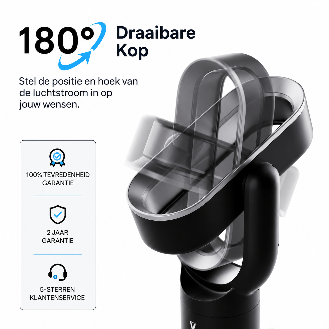 Vortex Air Pro - Bladelloze 2-in-1 Ventilator & Verwarming