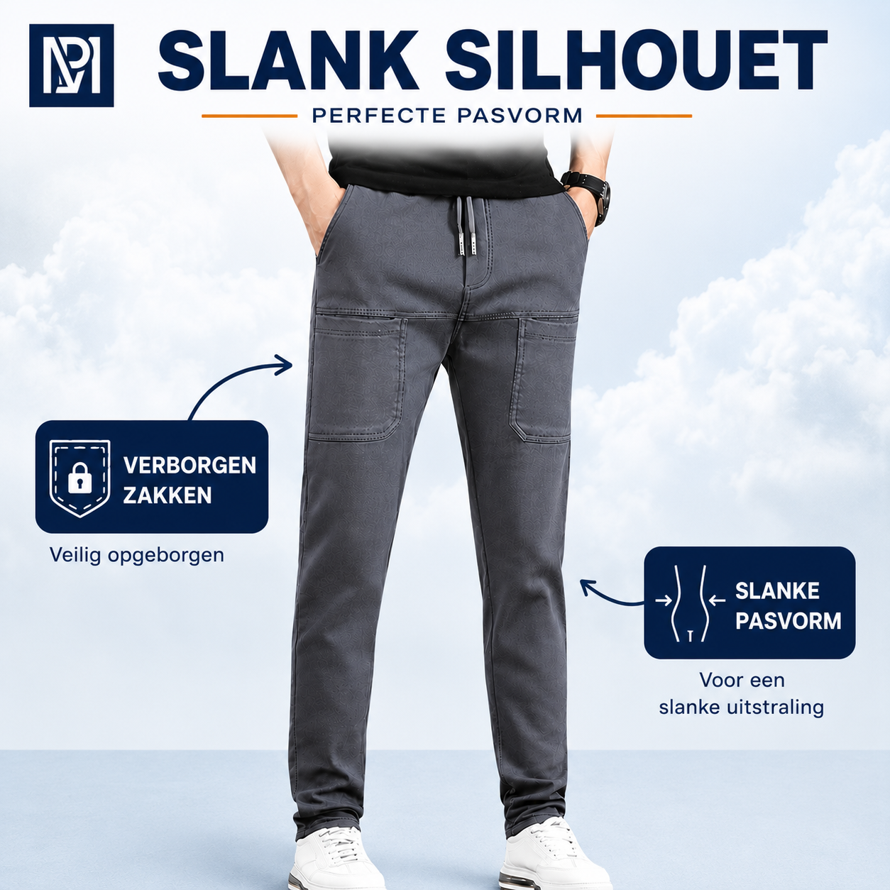 MultiPants - Ultra-stretch, lichtgewicht, ademende cargobroek