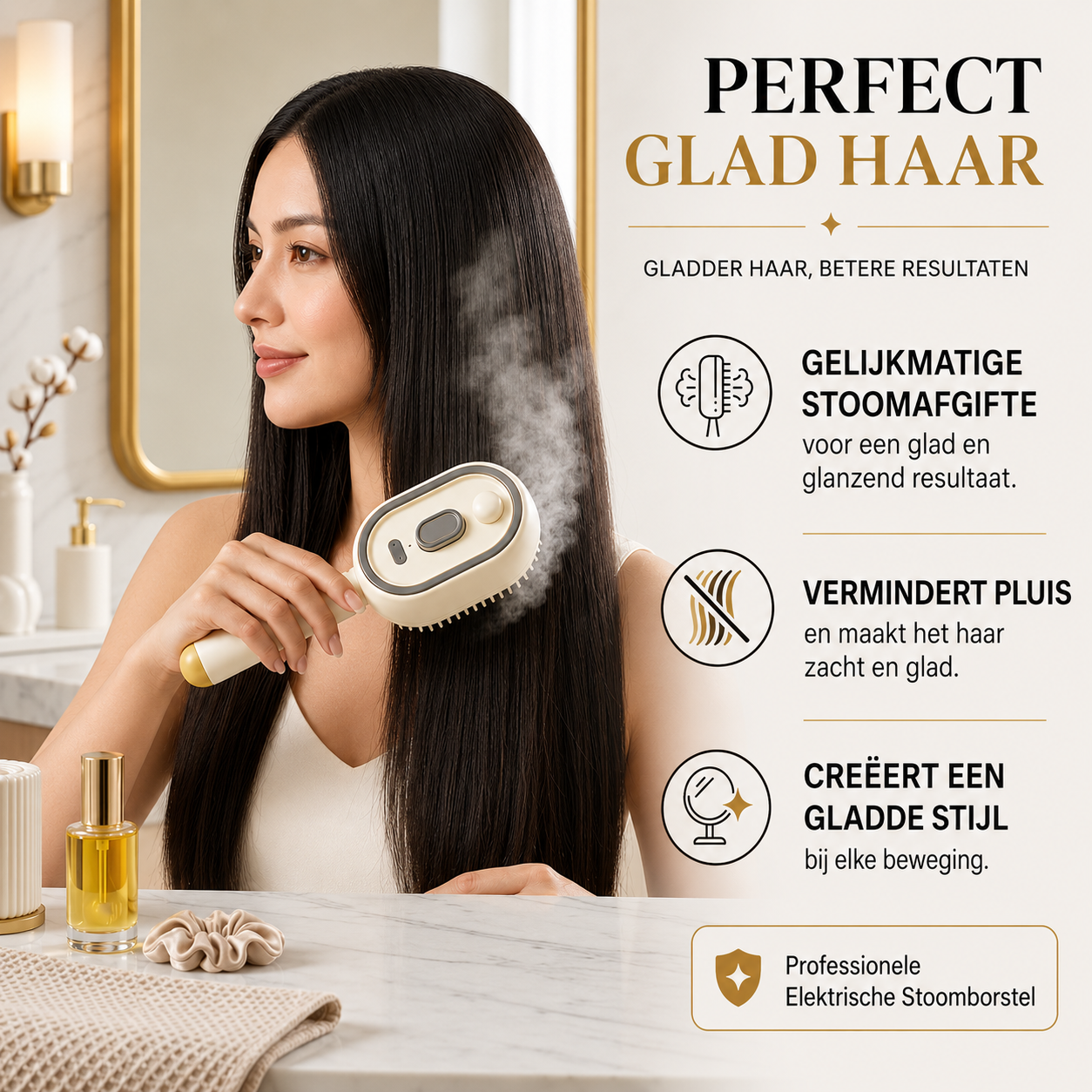 VURA Pro - Elektrische Stoomborstel