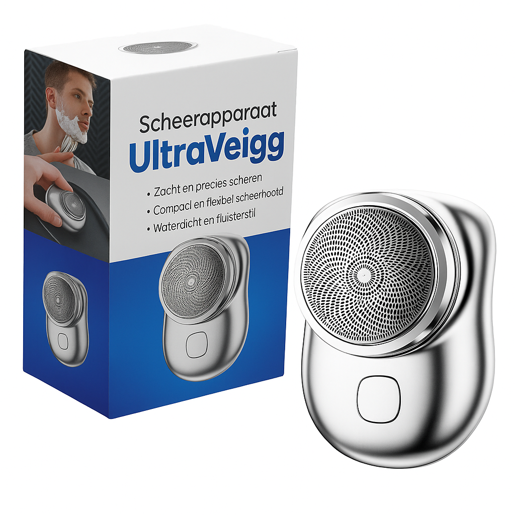 UltraVeigg Scheerapparaat | Draagbaar elektrisch scheerapparaat