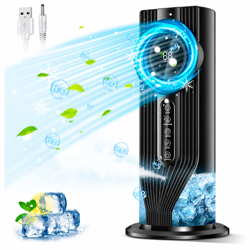 BreezeFlow Pro - Zeer krachtige draagbare airconditioner