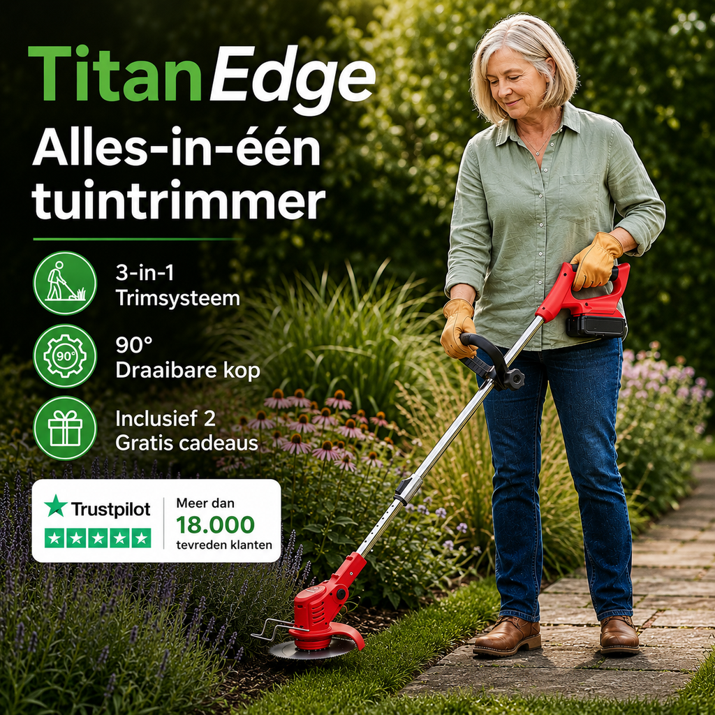 Titanedge | De 3-in-1 draadloze elektrische trimmer