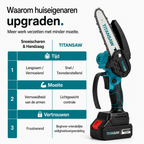 Titansaw 1-hand | De éénhandige takkenkettingzaag