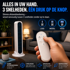 RapidCool Duo - Torenventilator die zowel staand als liggend kan worden gebruikt