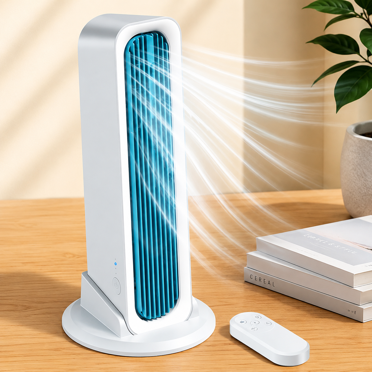 RapidCool Duo - Torenventilator die zowel staand als liggend kan worden gebruikt