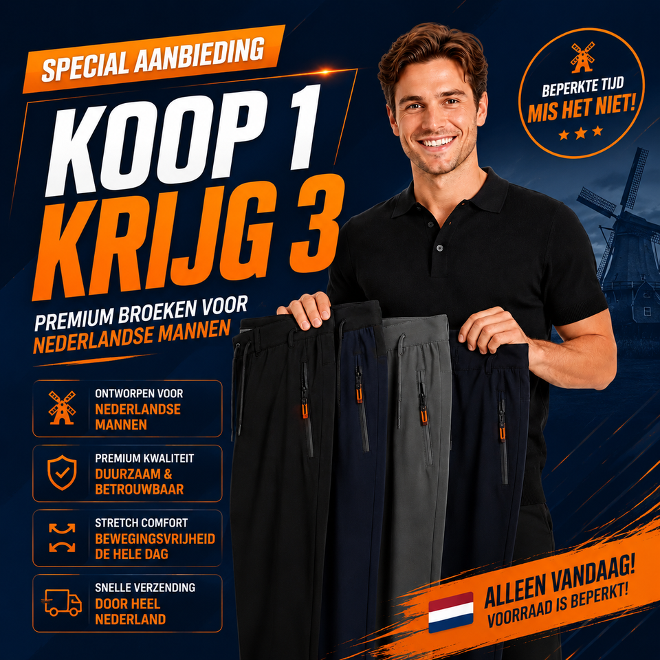 Premium Flexibele Waterdichte Anti-Geur Broek