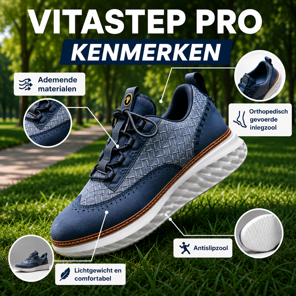 VitaStep Pro – Comfort de hele dag, lopen zonder pijn.