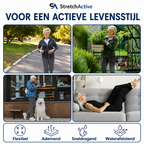 StretchActive - Ultra Stretch Ijszijde Comfortabele Casual Damesbroek
