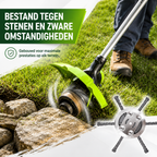 Universele stalen onkruidborstel voor bosmaaier