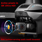 Drone F13 Pro met 3-assige EIS Gimbal Anti-Shake 8K HD Camera, 5G WiFi en GPS