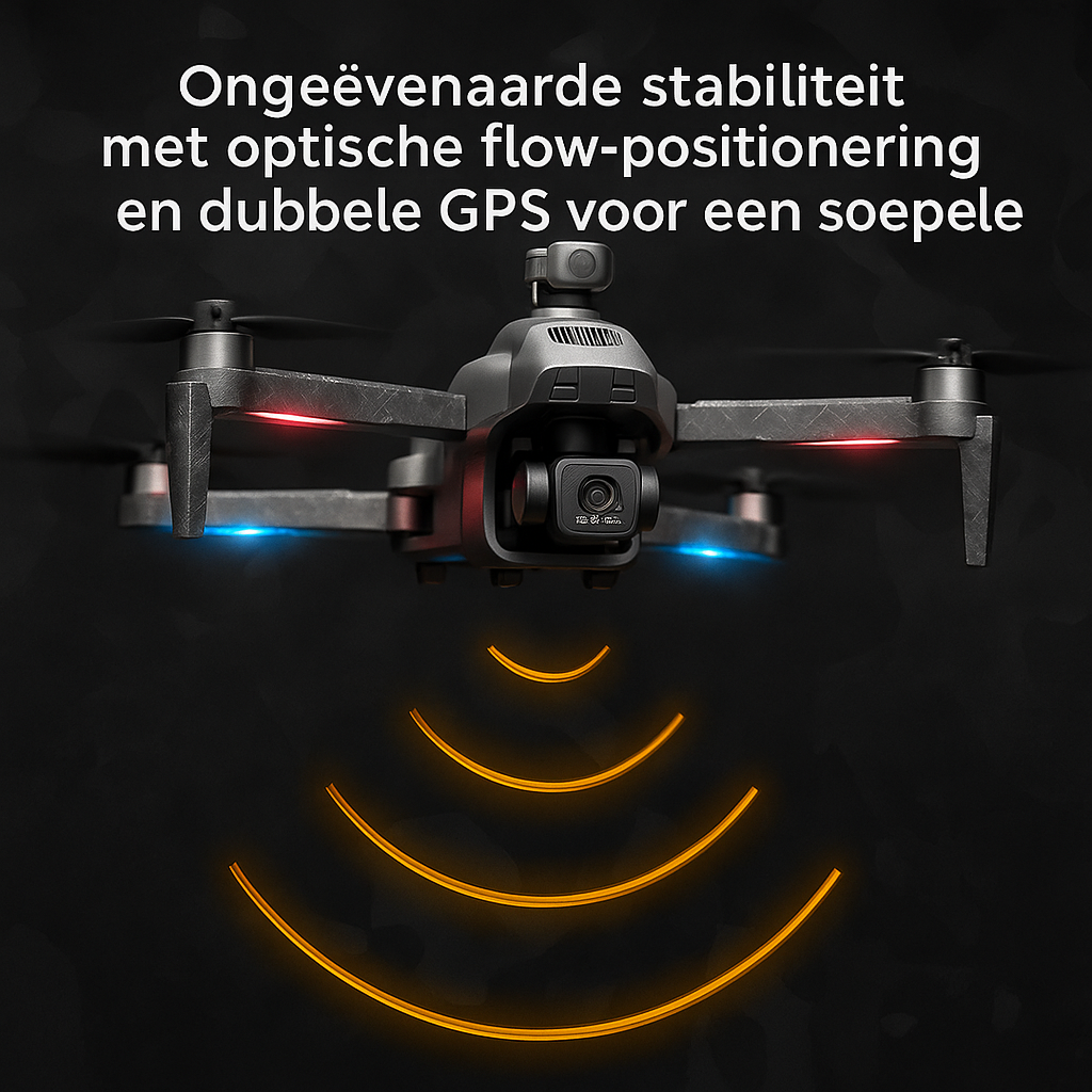 Drone F13 Pro met 3-assige EIS Gimbal Anti-Shake 8K HD Camera, 5G WiFi en GPS