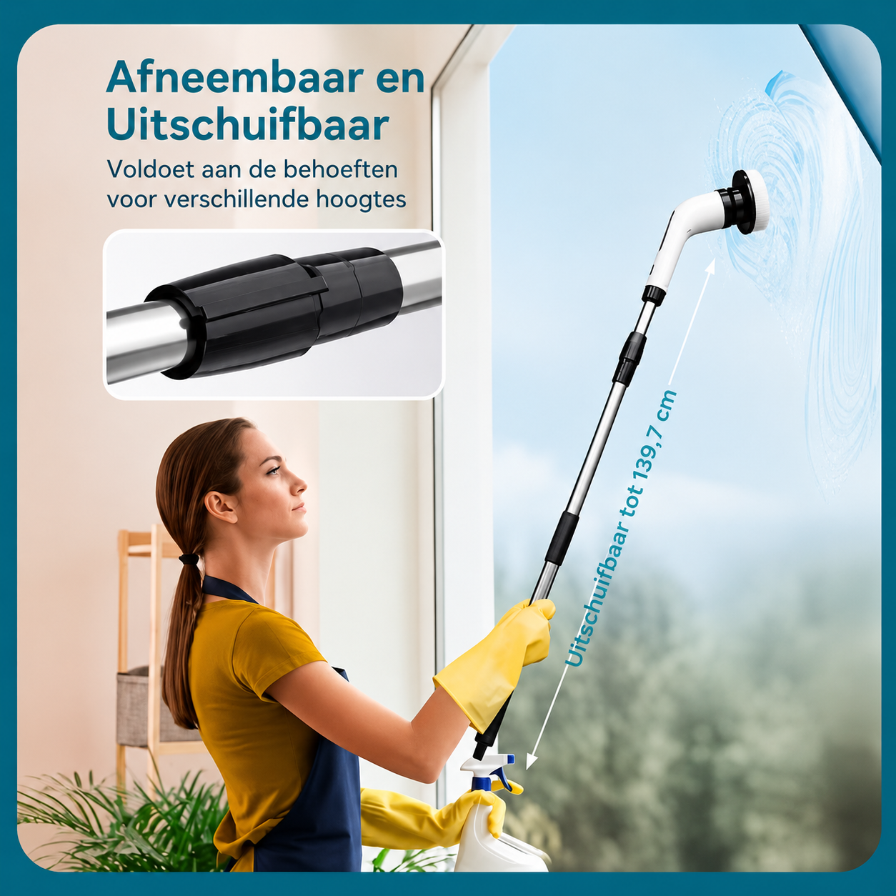 MaxTrim 9-in-1 - Elektrische Schoonmaakborstel