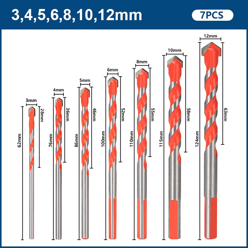 Compleet Kit met Diamantboor Super Drill