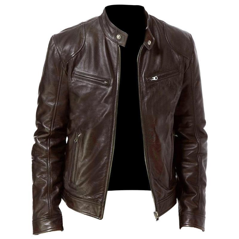 Viktor Heritage Leren Jas