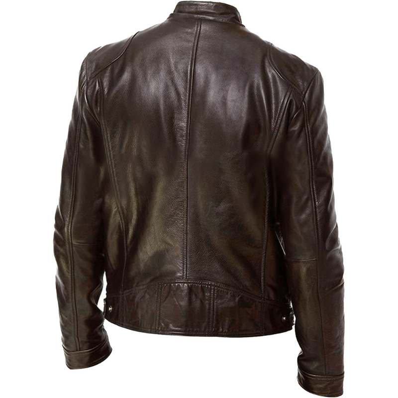 Viktor Heritage Leren Jas