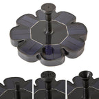 Voedertafel voor vogels met zonnelader - Tuinversiering