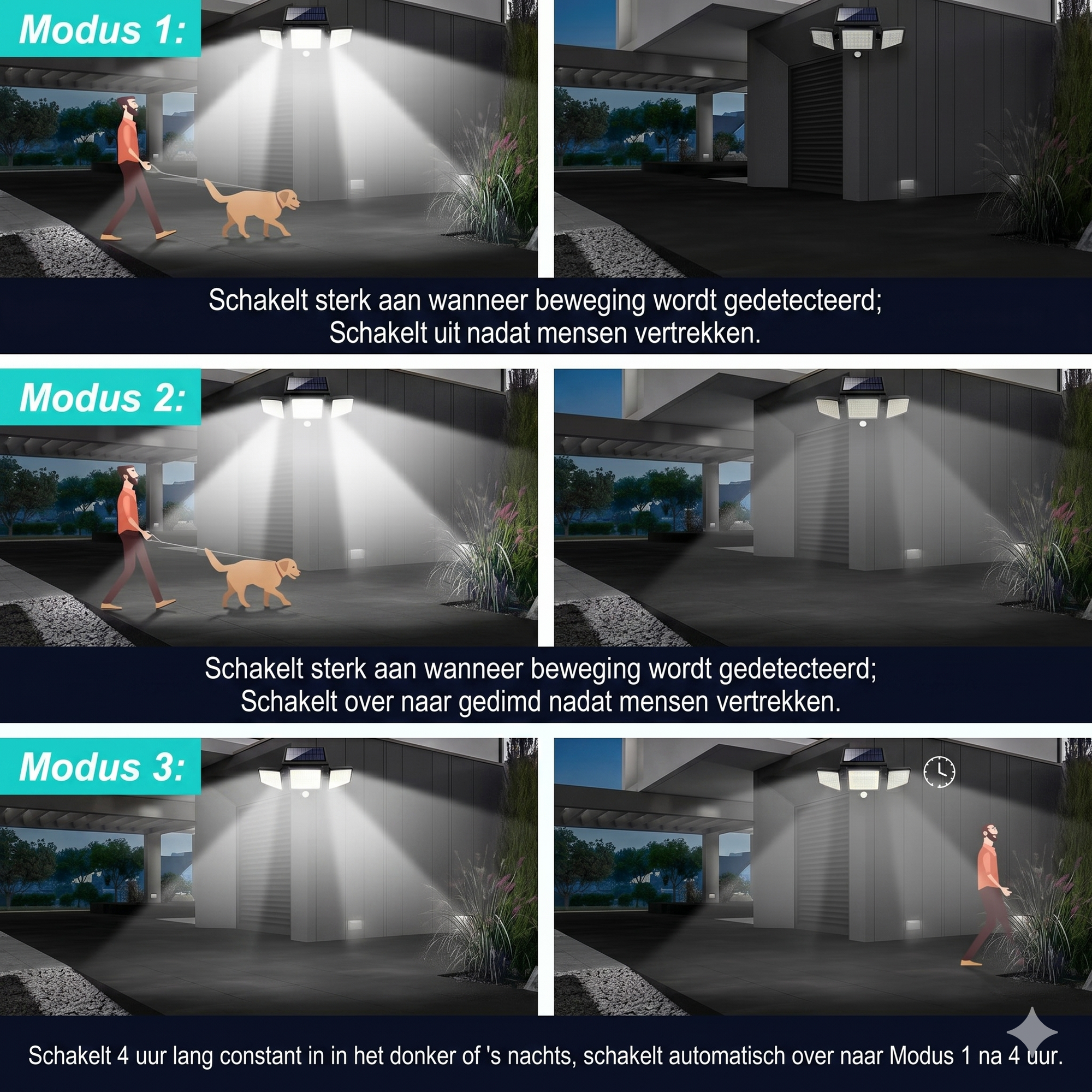 Solarlampen voor buiten