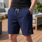 Korte broek heren | Comfortabele zomer short met elastische taille | 1+1 GRATIS