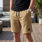 Korte broek heren | Comfortabele zomer short met elastische taille | 1+1 GRATIS