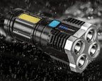 High-Power Tactical Flashlight - Light Power