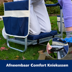 Inklapbare 2-in-1 Tuinknieler met Zitbank