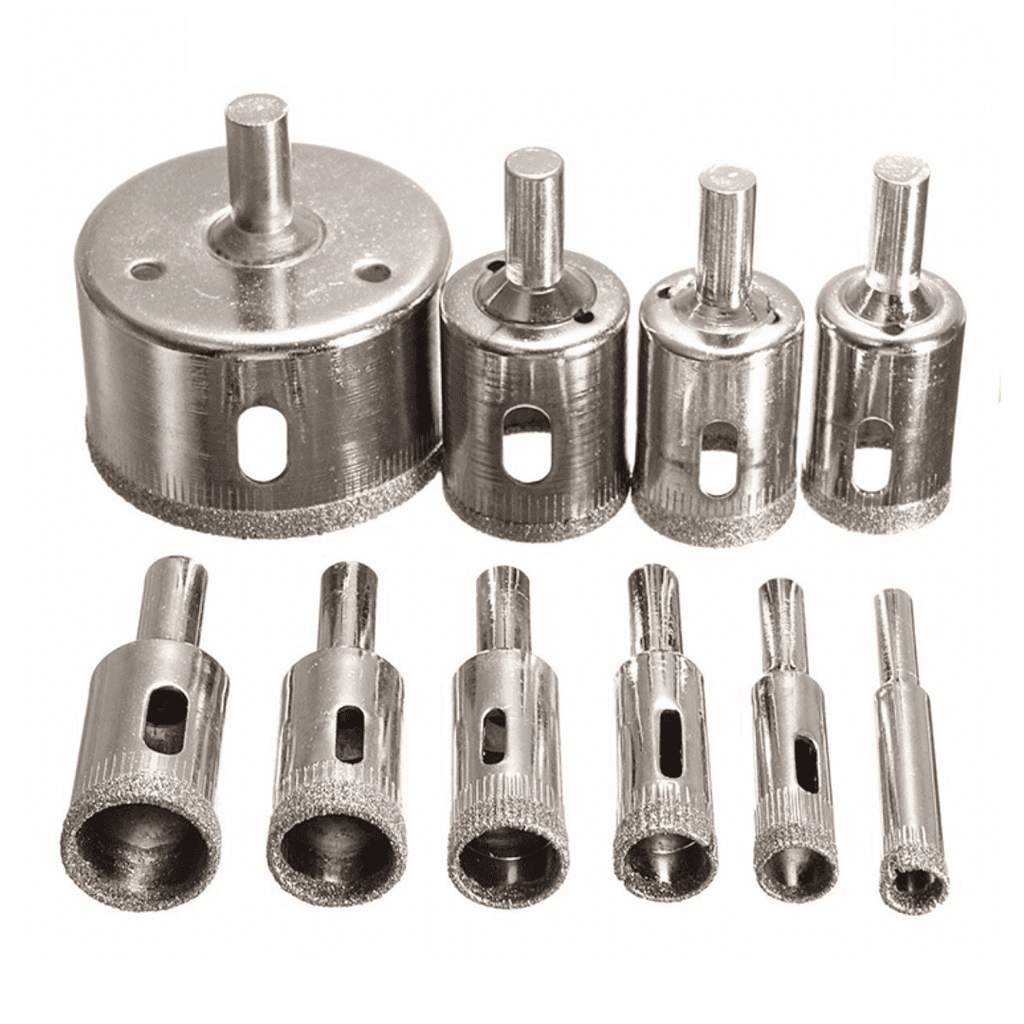 Set van 10 Diamantgate bits boorzaagkoppen