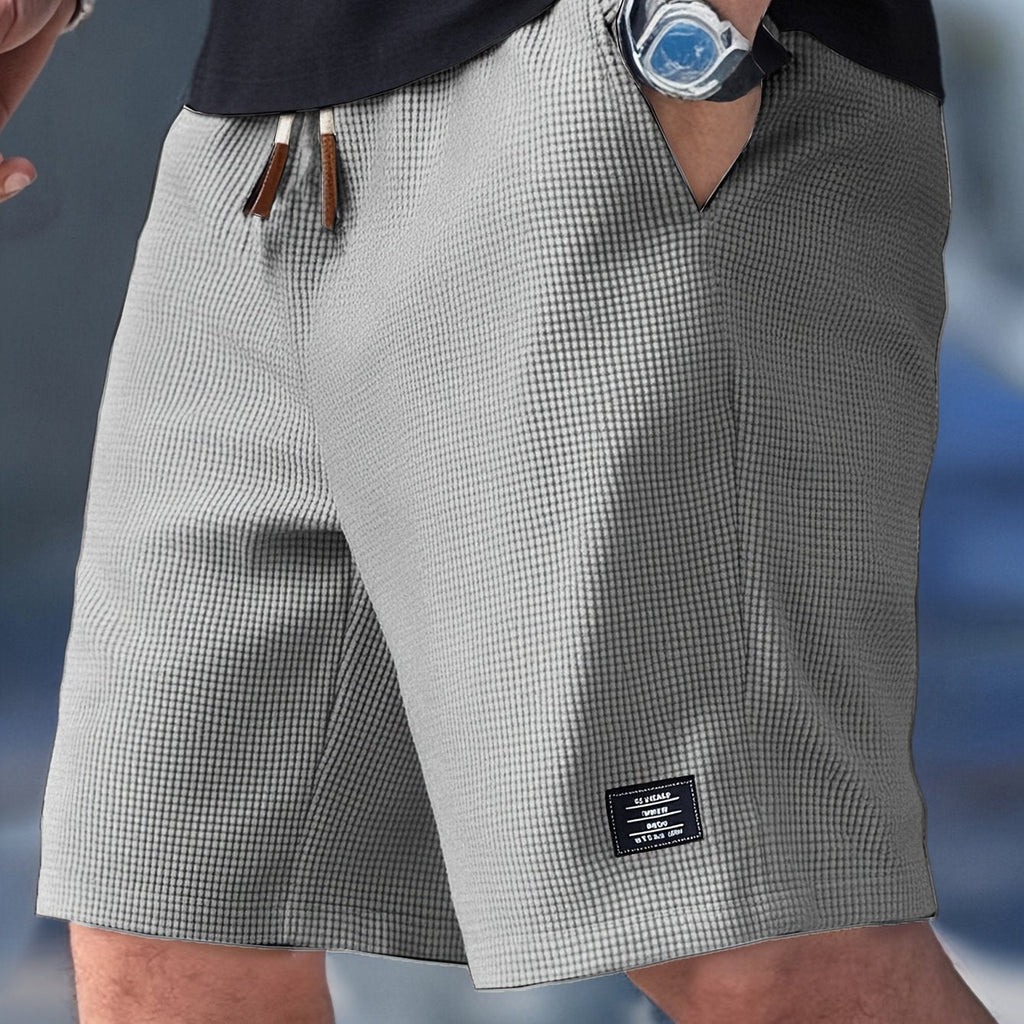 Korte broek heren | Comfortabele zomer short met elastische taille | 1+1 GRATIS