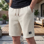 Korte broek heren | Comfortabele zomer short met elastische taille | 1+1 GRATIS