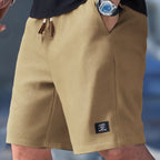 Korte broek heren | Comfortabele zomer short met elastische taille | 1+1 GRATIS