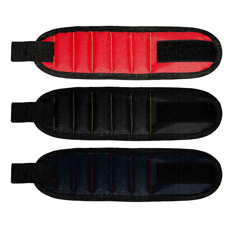 Magnetische armband voor schroeven, gereedschap en spijkers
