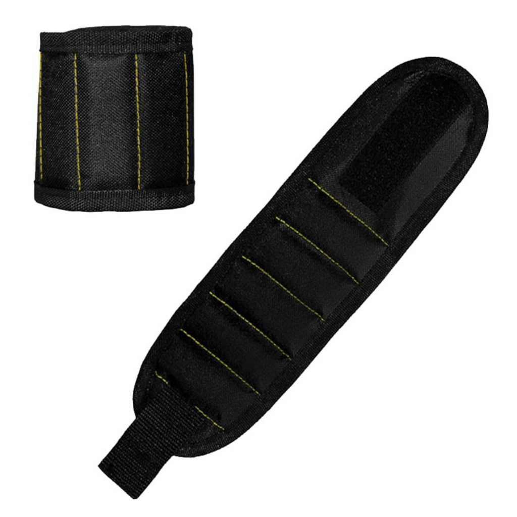 Magnetische armband voor schroeven, gereedschap en spijkers