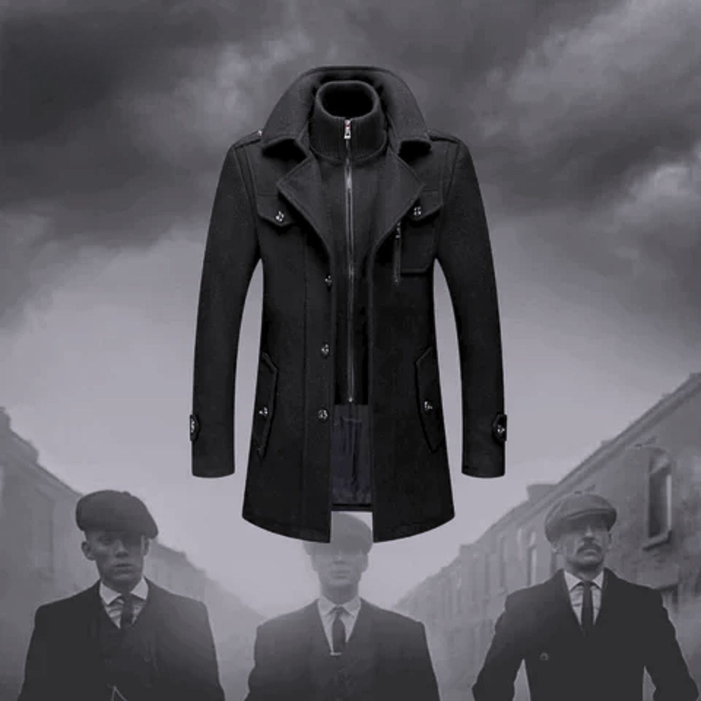Stijlvolle Peaky Blinders Winterjas