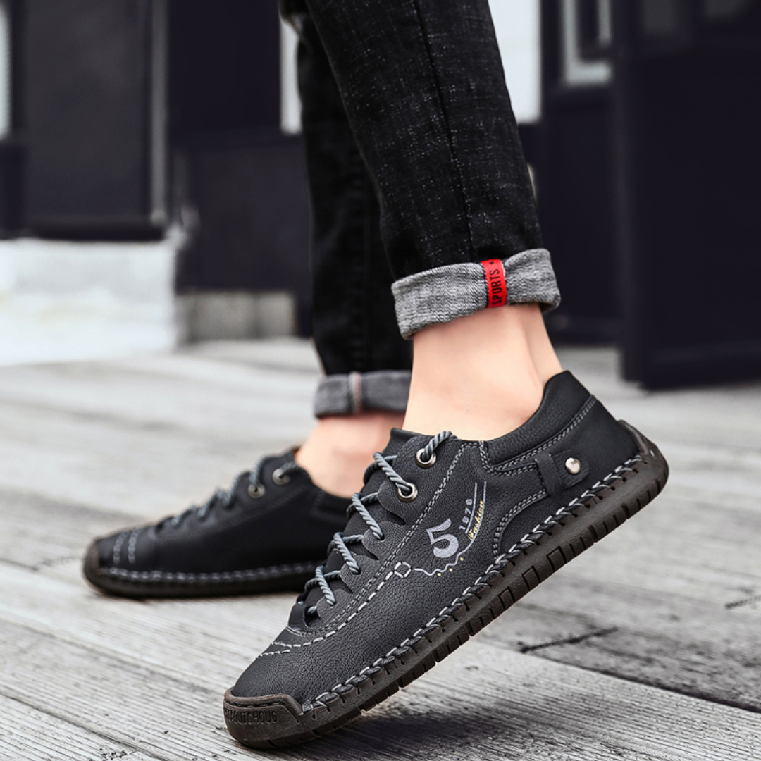 Heren Leren Sneakers Casual