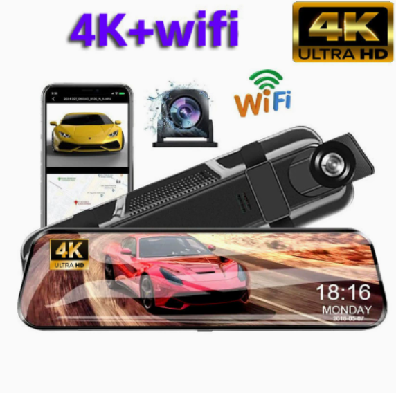 SmartVision Pro - Multimedia Achteruitkijkspiegel [MET ACHTERUITRIJCAMEA]