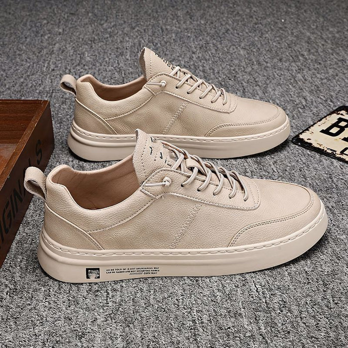 Herensneakers Casual van Leer - UrbanFlex