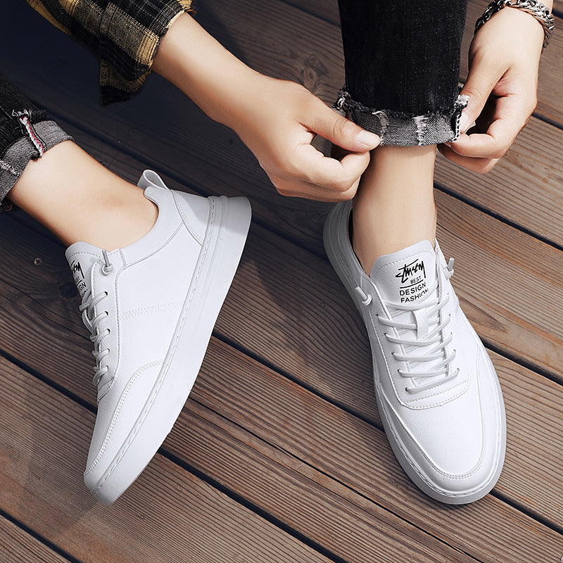 Herensneakers Casual van Leer - UrbanFlex